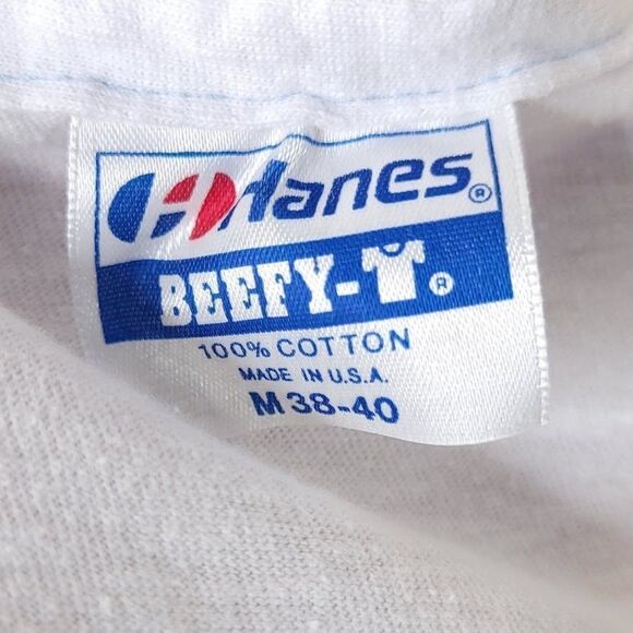 Last Run Of The Year T Shirt Vintage 80s 1986 Honolulu Hawaii Made In USA Mens S - Picture 6 of 7